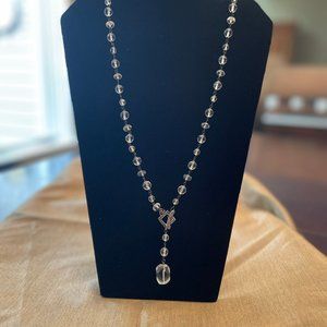 Silpada N1503 Sterling Silver Necklace w/Sparkling Glass